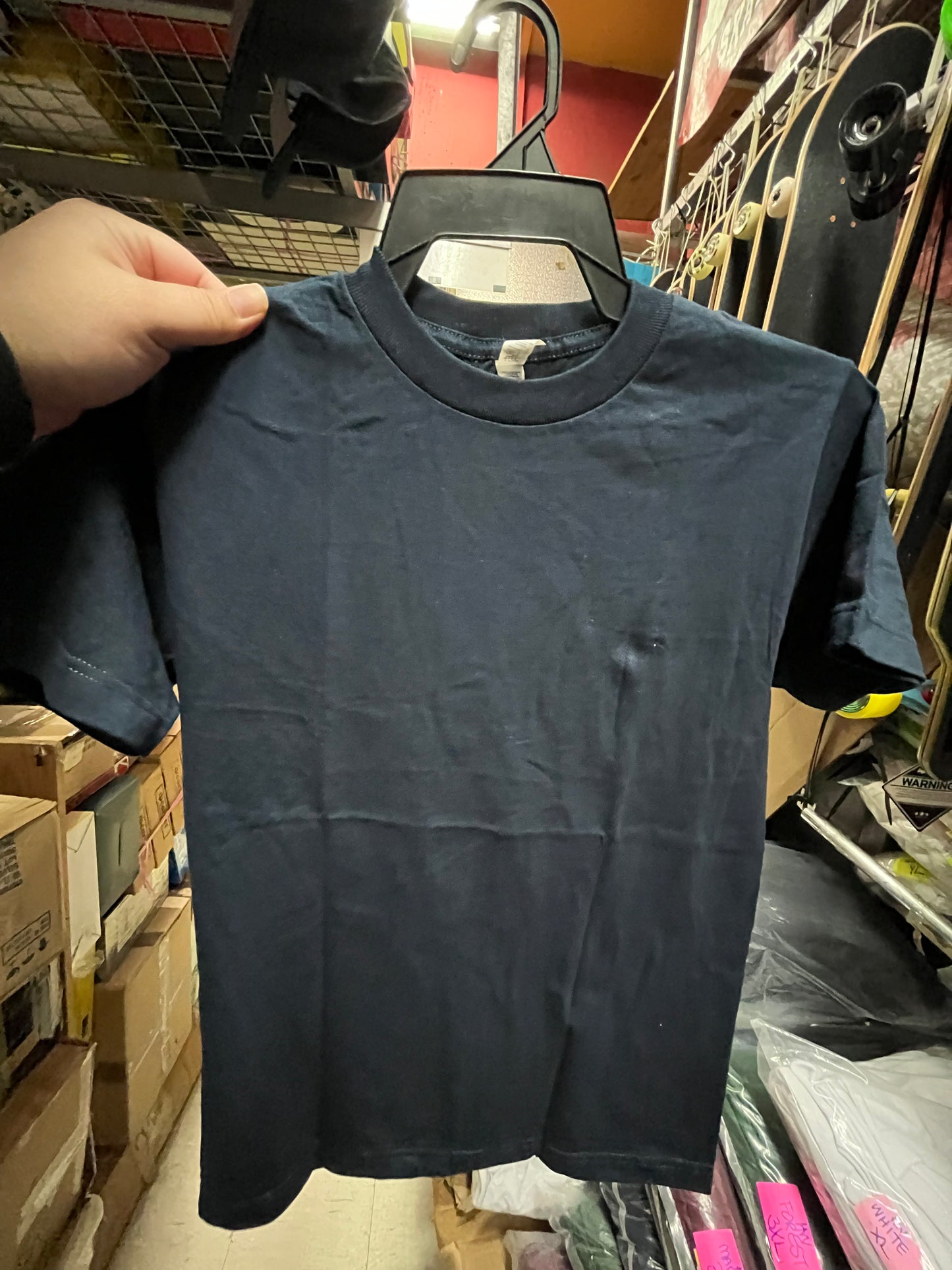 Vintage Alstyle Apparel AAA 1301 T Shirt Navy