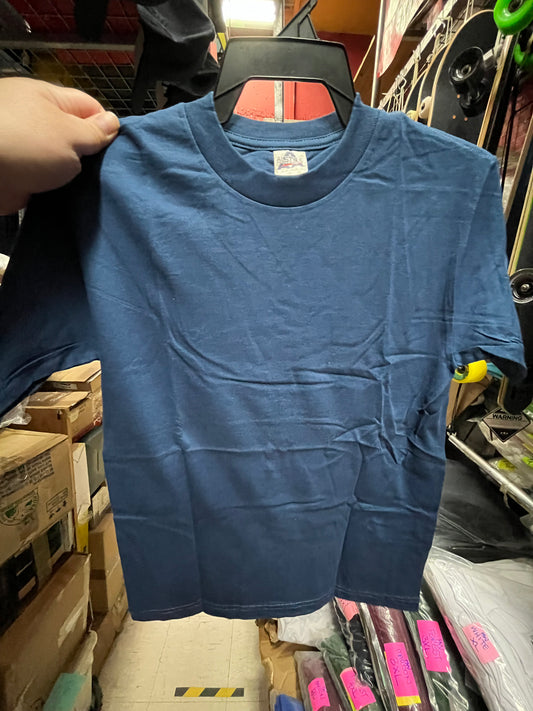 Vintage Alstyle Apparel AAA 1301 T Shirt Harbour Blue