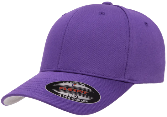 Yupong Flexifit 6277 Wooly Combed Cap Purple
