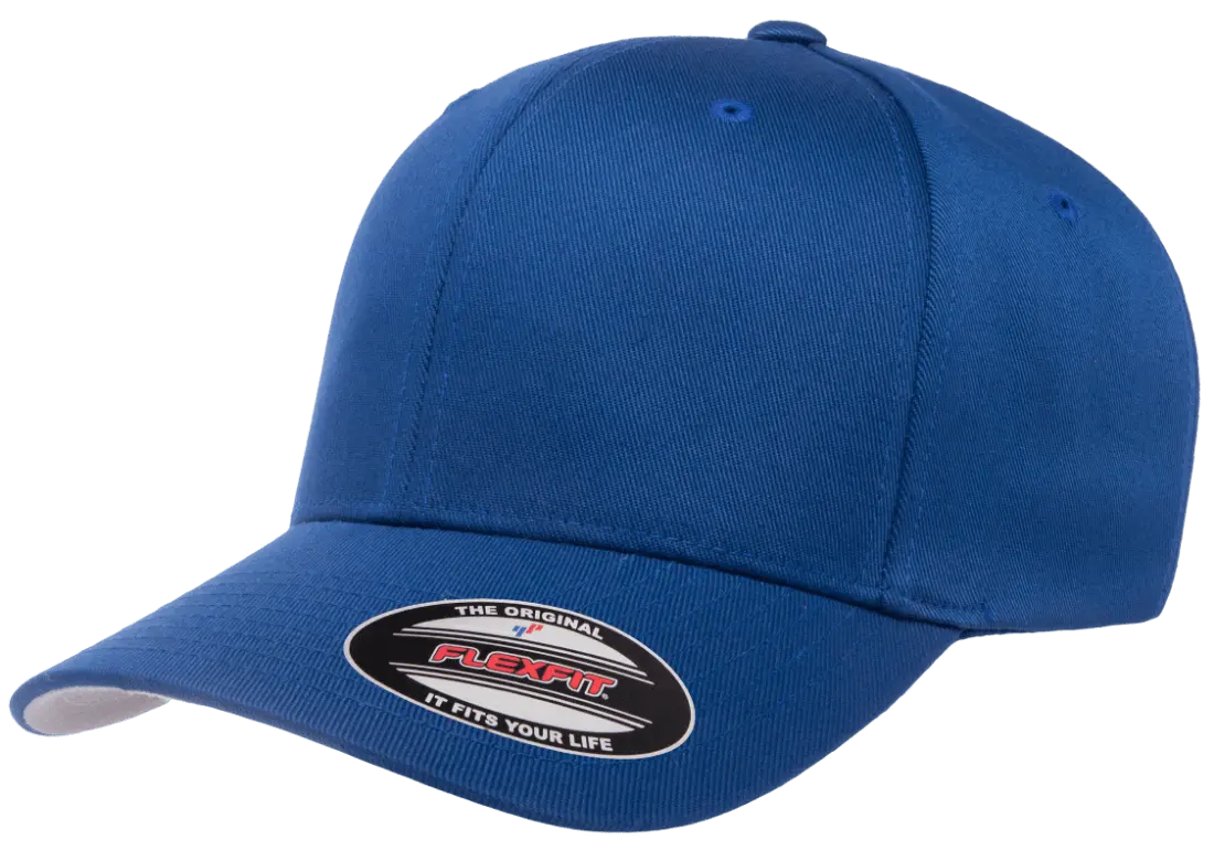 Yupong 6277 Flexifit Wooly Combed Cap Royal