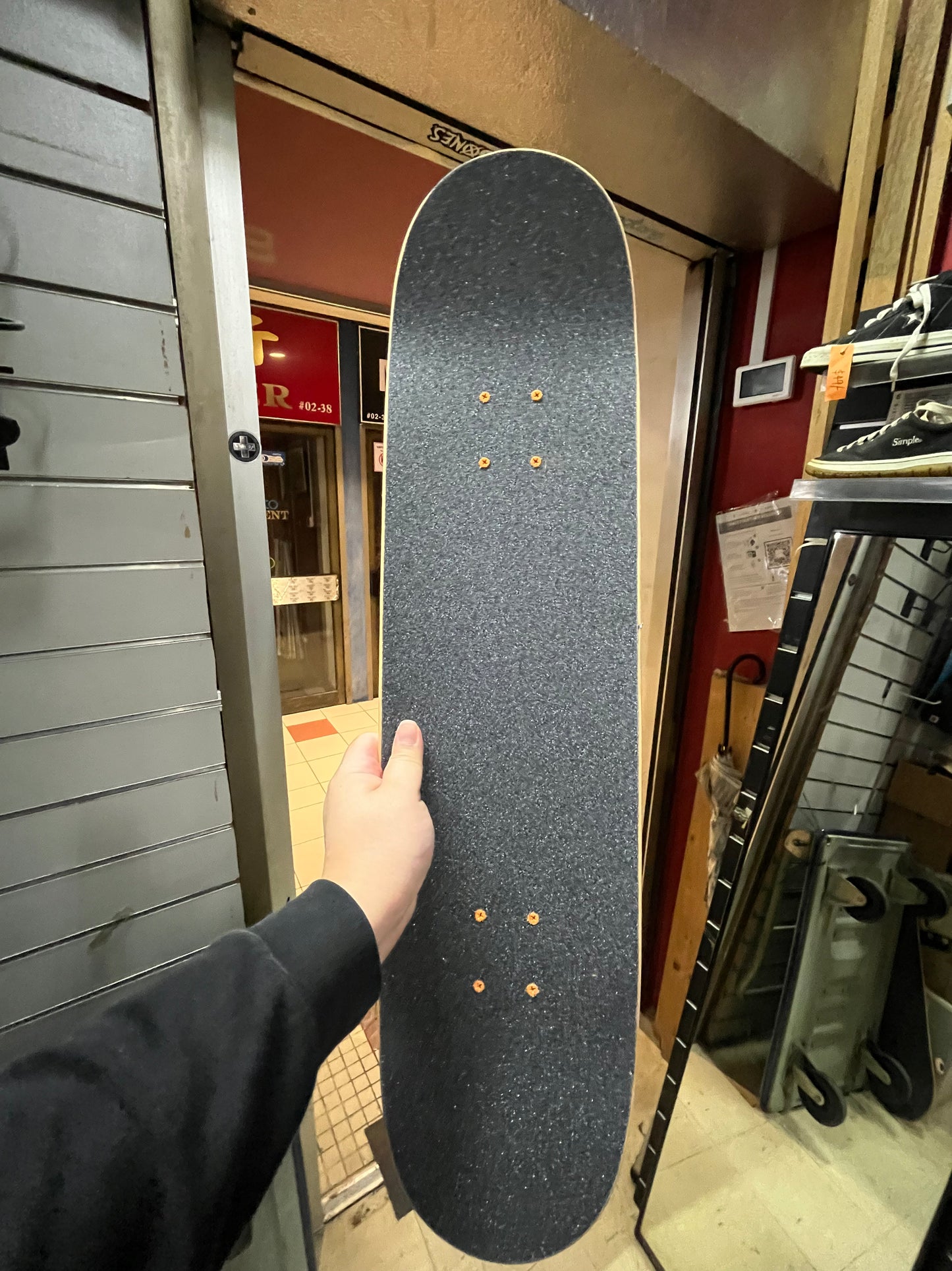 Mini Logo Complete Skateboard Black 8”