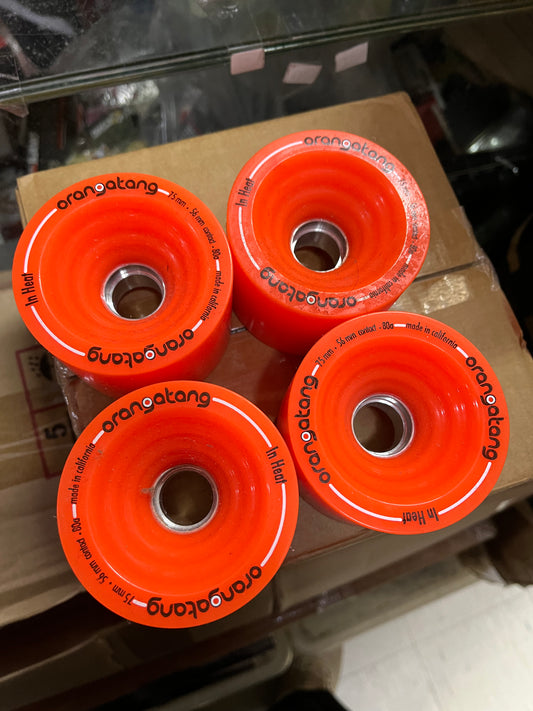 Orangatang In Heat Aluminium core 75mm 80a Longboard Wheels