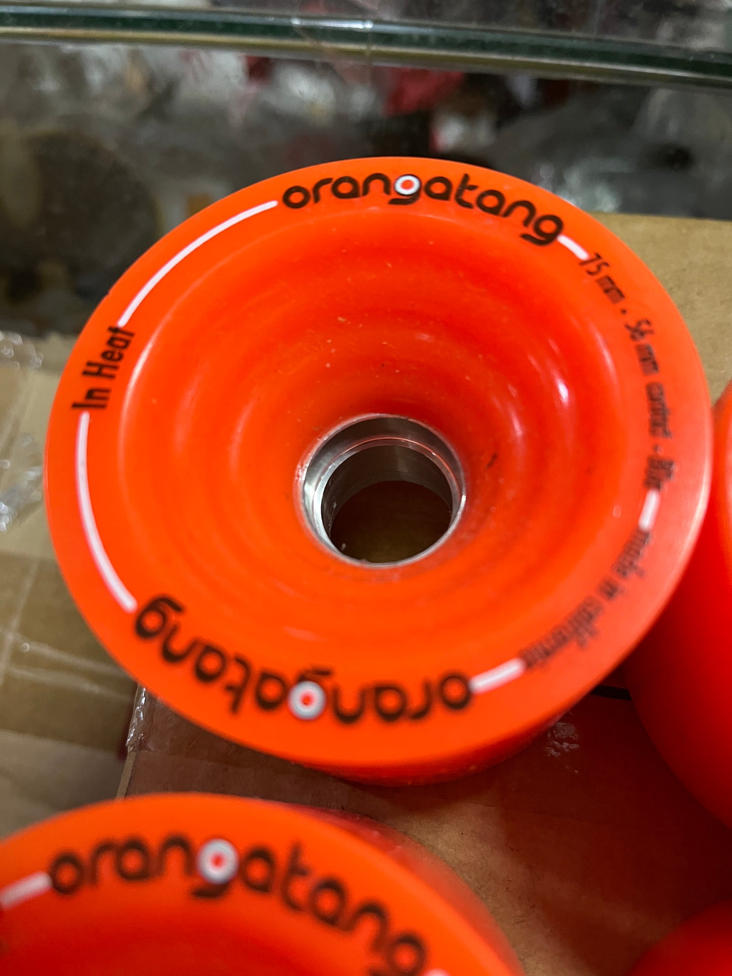 Orangatang In Heat Aluminium core 75mm 80a Longboard Wheels