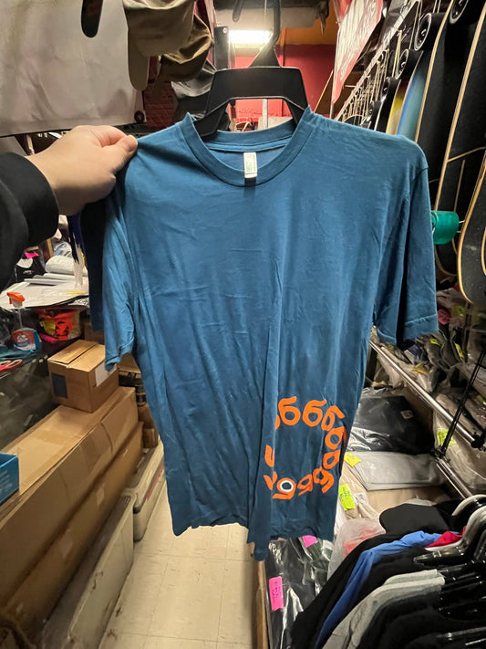 Vintage Orangatang Wheels T Shirt Circle logo