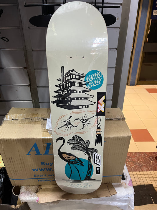 Santa Cruz skateboard deck VX McCoy 8.25”