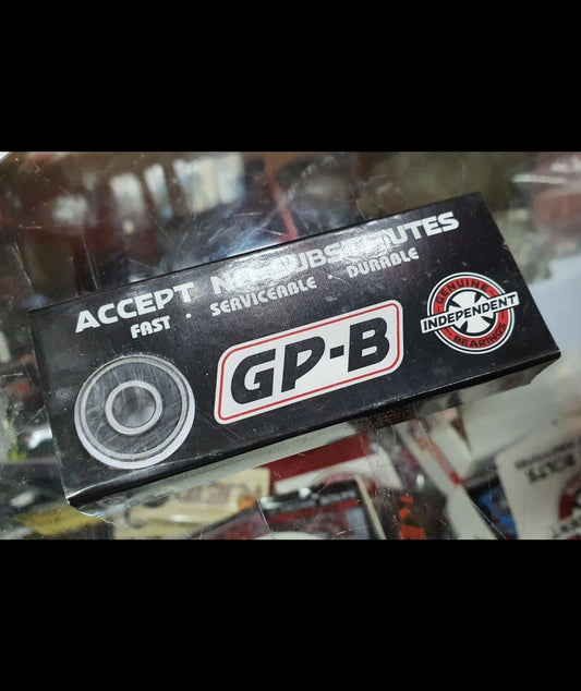 Independent truck co skateboard bearings GP Black 8 pack