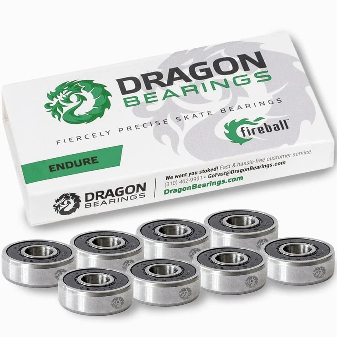 Dragon skateboard bearings Endurance 8pack