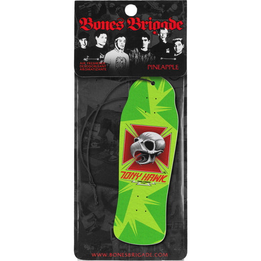 Bones Brigade Tony Hawk Lime Air Freshener - Pineapple Scent