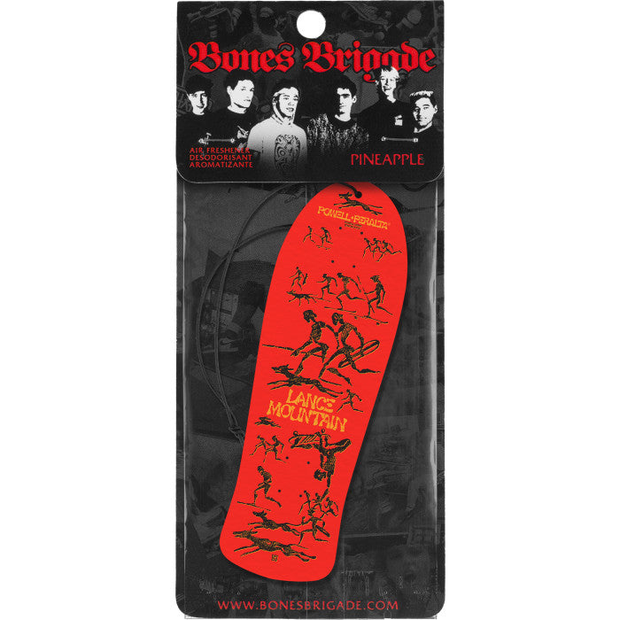 Bones Brigade Lance Mountain Red Air Freshener - Pineapple Scent