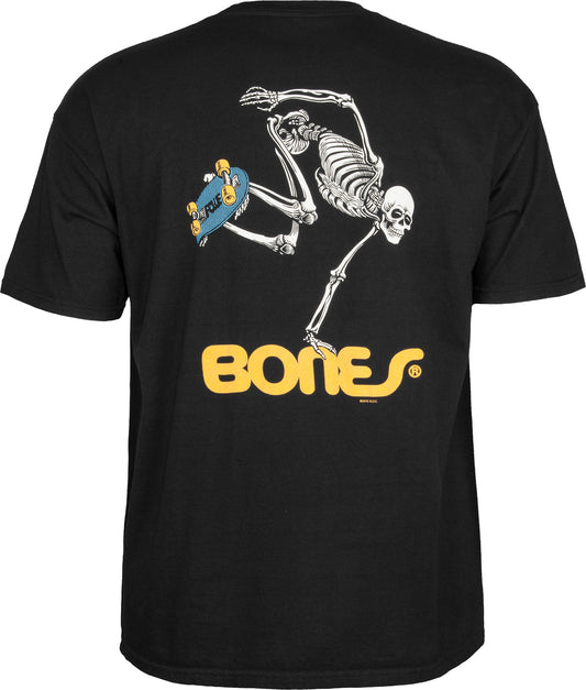 Powell Peralta Skateboarding Skeleton T-shirt - Black