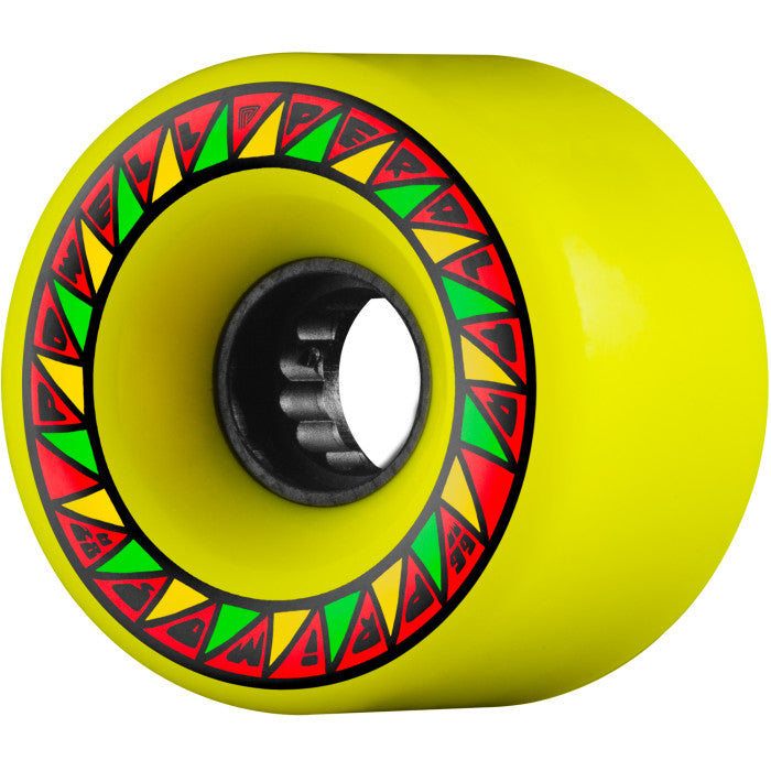 Powell Peralta Primo Skateboard Wheels 66mm 82A 4pk Yellow