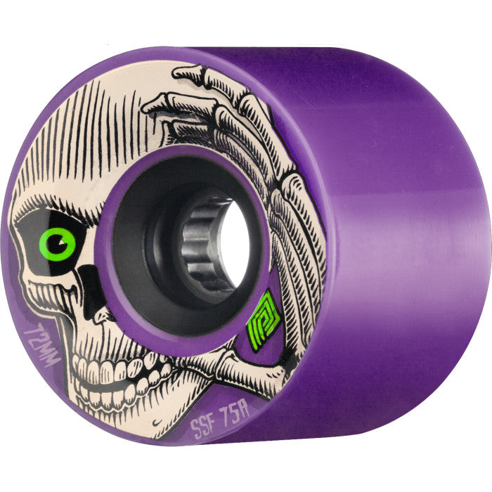 Powell Peralta Kevin Reimer Skateboard Wheels 72mm 75A 4pk purple