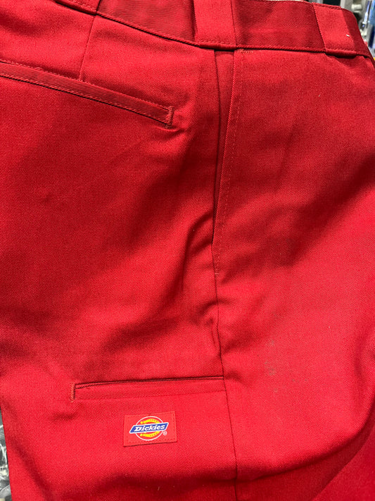 Dickies 85283 Loose Fit double knee work pants Red