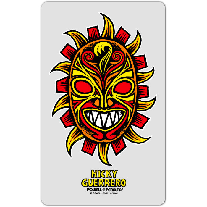 Powell Peralta Guerrero Mask Sticker