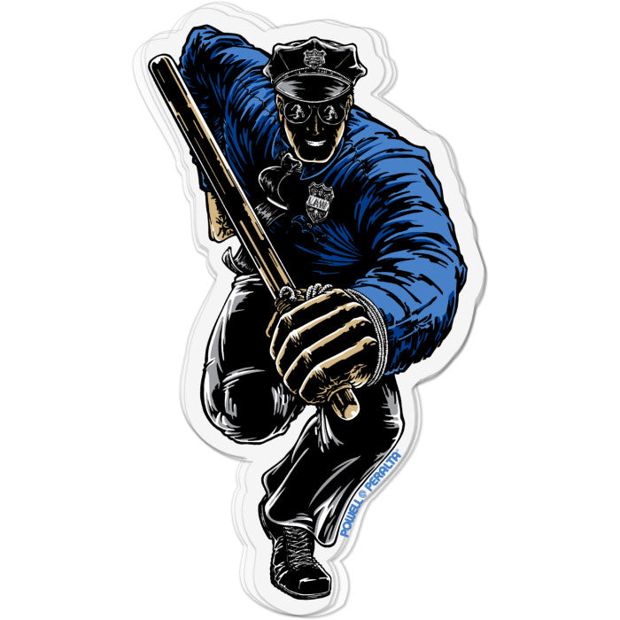 Powell Peralta Chris Senn Cop Sticker