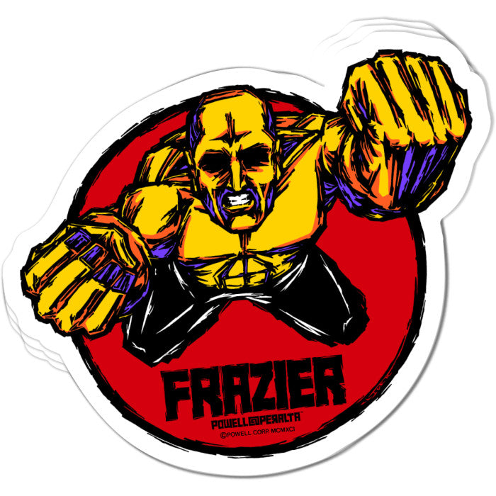 Powell Peralta Frazier yellow man Sticker