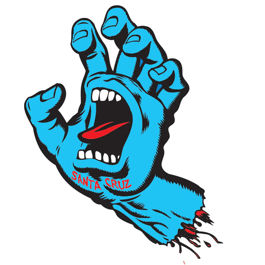 Santa Cruz Screaming Hand 3” Sticker