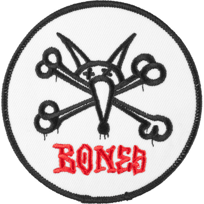 Bones vato rat iron on patch