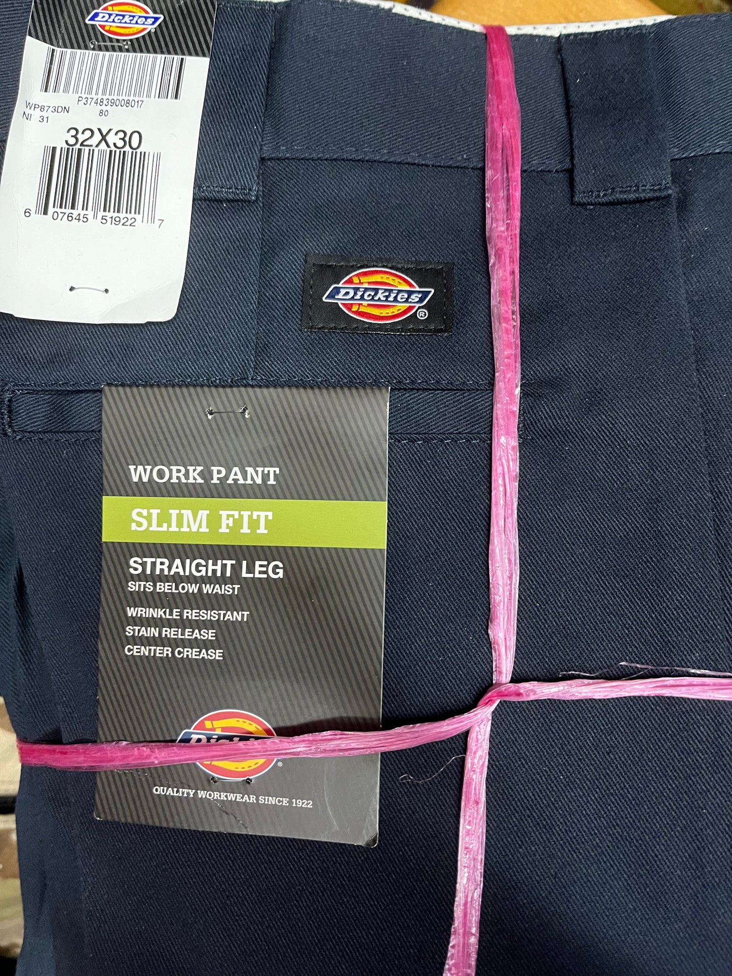 Dickies 873 Slim Fit work pants dark navy