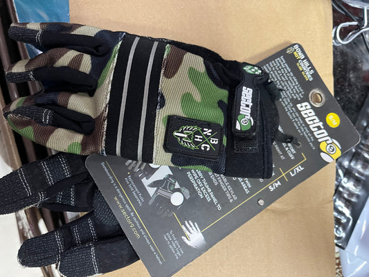 Sector 9 Longboard Gloves S/M camouflage