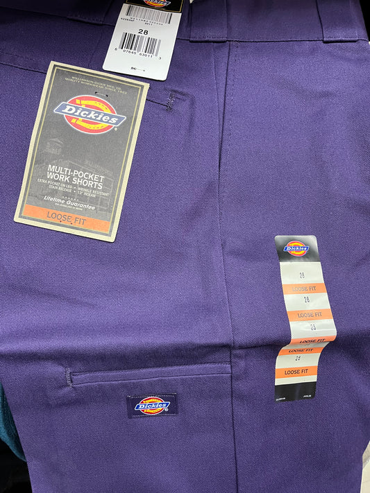 Dickies 42283 13” Loose Fit Work Short Purple