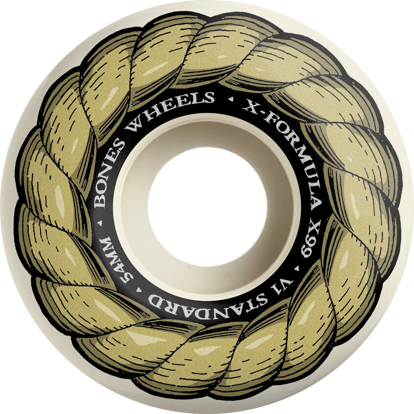 BONES WHEELS X-Formula Skateboard Wheels XF STANDARD 54mm V1 X-FORMULA 99A 4PK