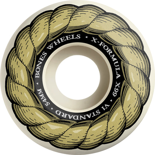 BONES WHEELS X-Formula Skateboard Wheels XF STANDARD 54mm V1 X-FORMULA 99A 4PK