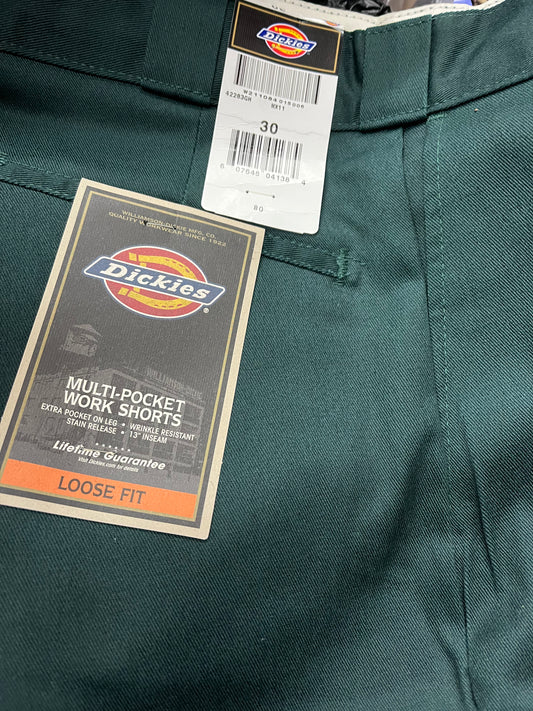 Dickies 42283 13” Loose Fit Work Shorts Green Hunter