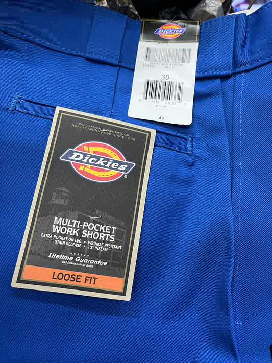 Dickies 42283 13” Loose Fit Work Short Royal Blue