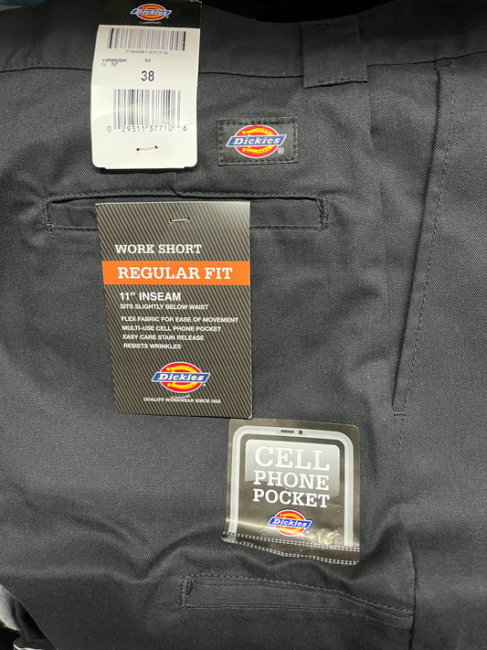 Dickies 850 11” Regular Fit Work Short Black