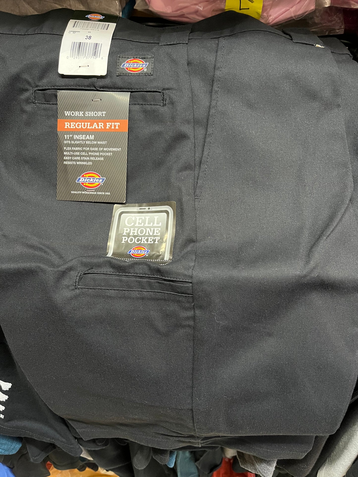 Dickies 850 11” Regular Fit Work Short Black