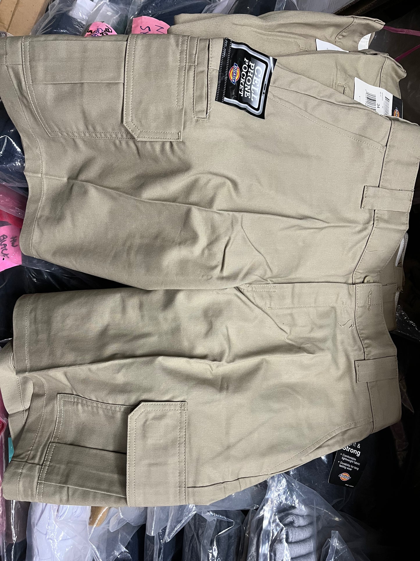 Dickies 556 11” Regular Fit Cargo Work Short Khaki