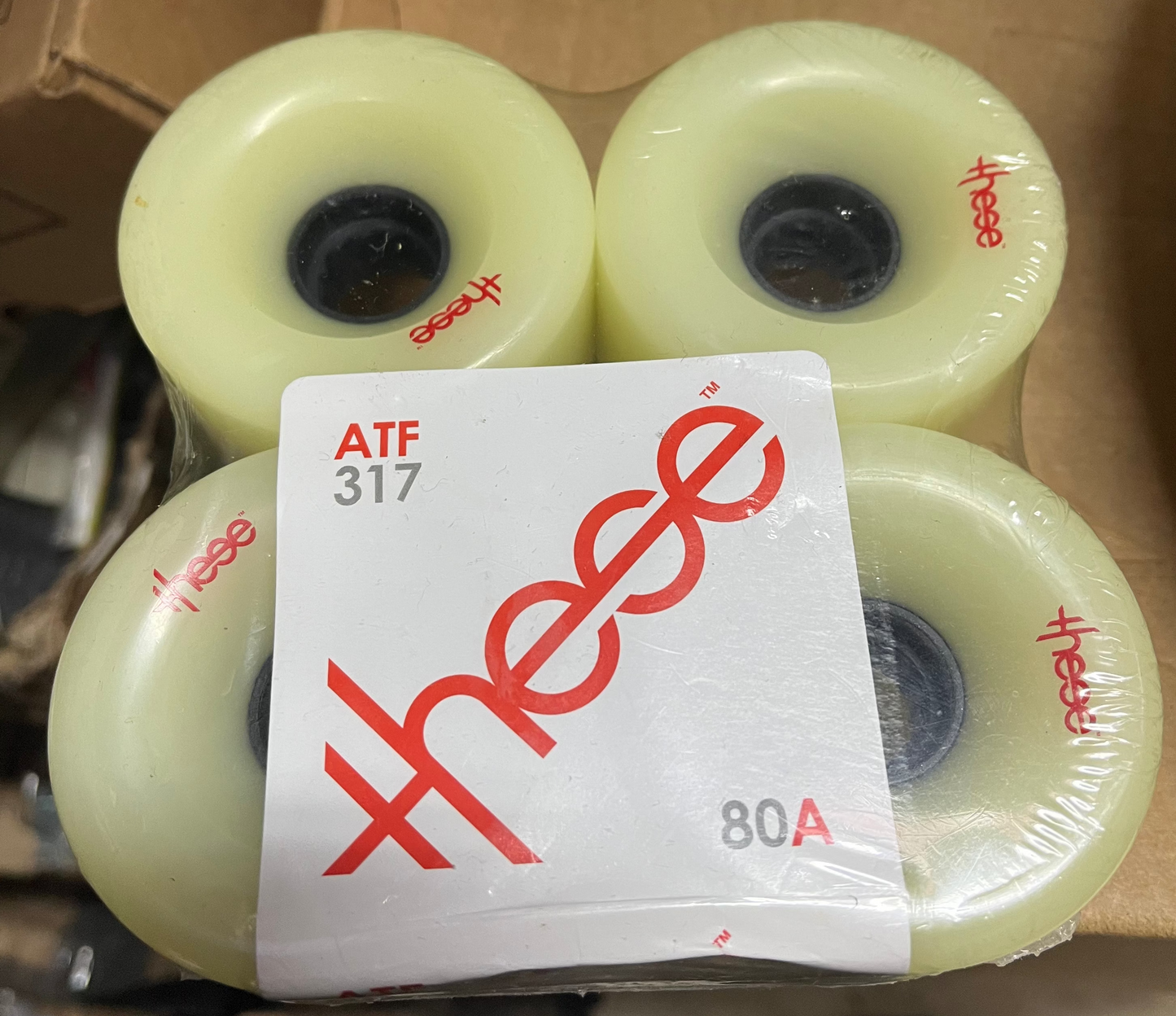 These 317 69mm 80a CS Longboard Wheels