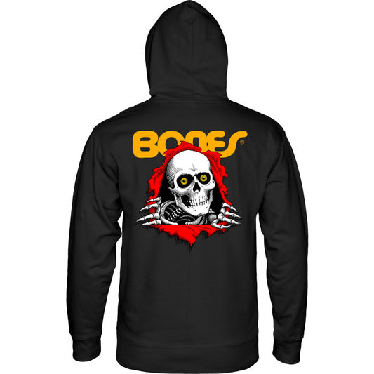 Powell Peralta Men’s Hooded Sweater Ripper Black