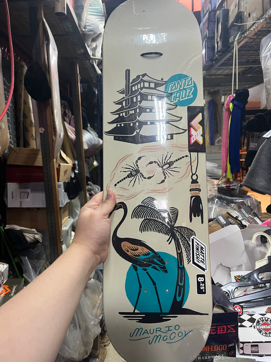 Santa Cruz Skateboard Deck VX Outlier McCoy 8.25” x 31.83”