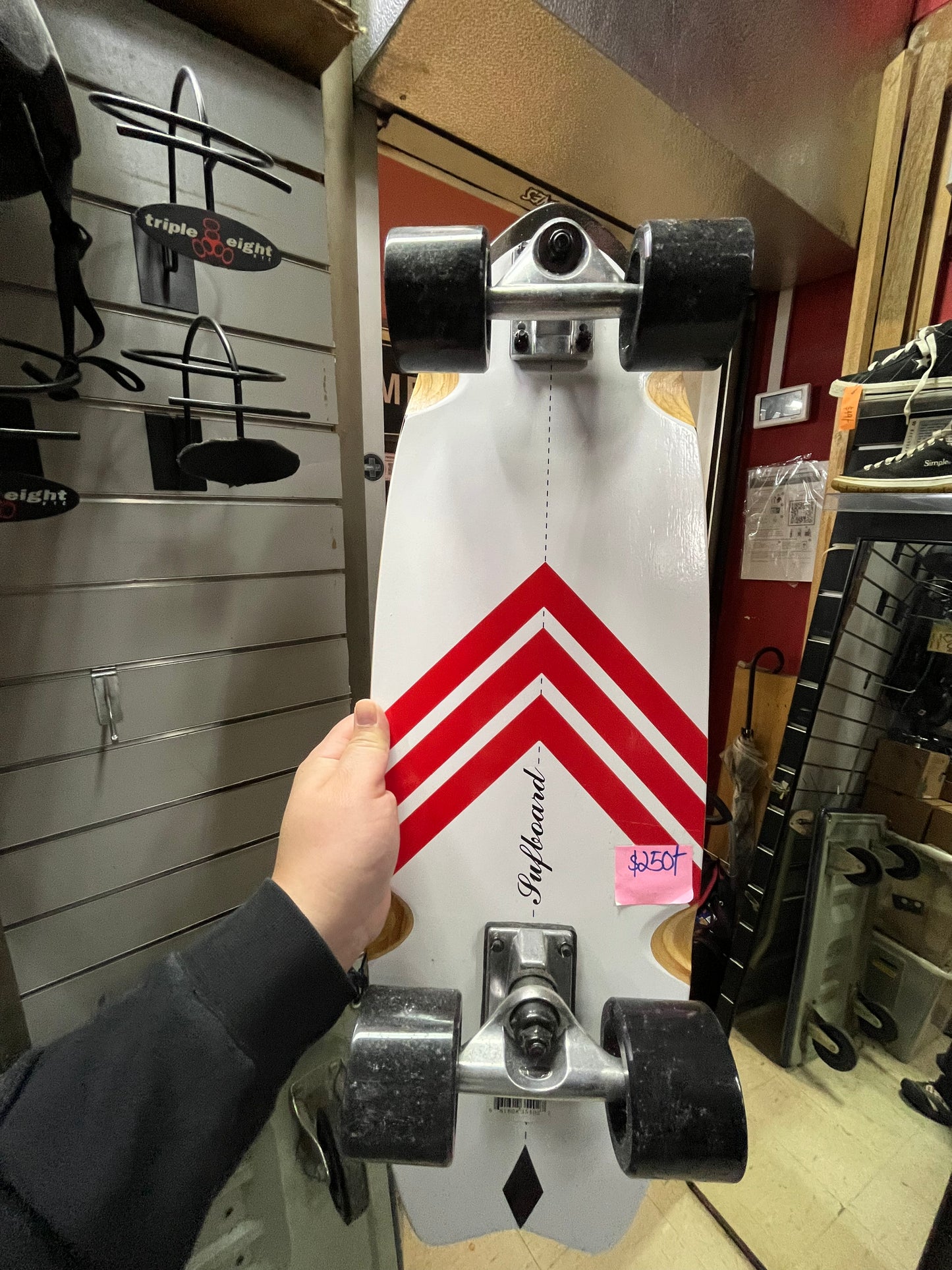 REKON 9” x 28” Surfskate complete skateboard