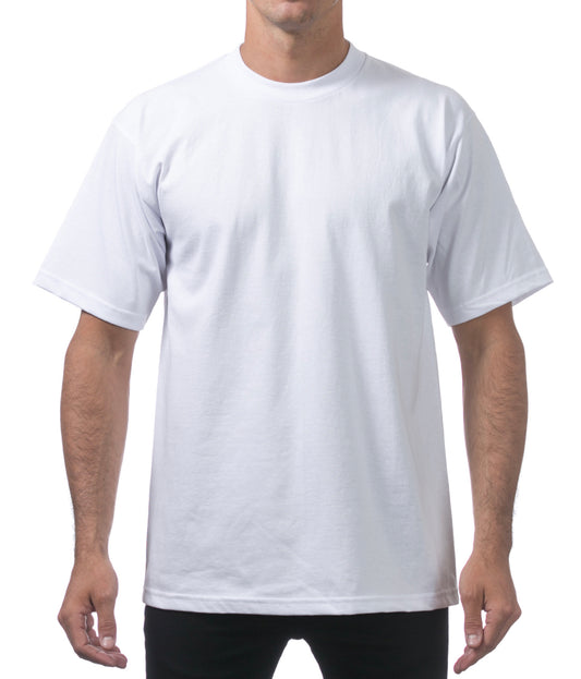 Pro Club Men’s Heavyweight T Shirt White