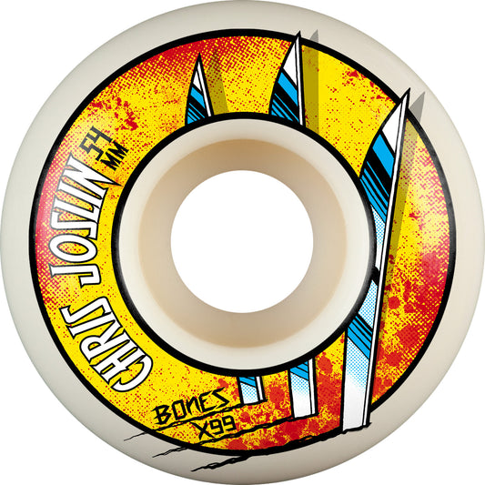 BONES WHEELS X-Formula Skateboard Wheels Joslin Slice of Life 54 V1 Standard 99A 4PK