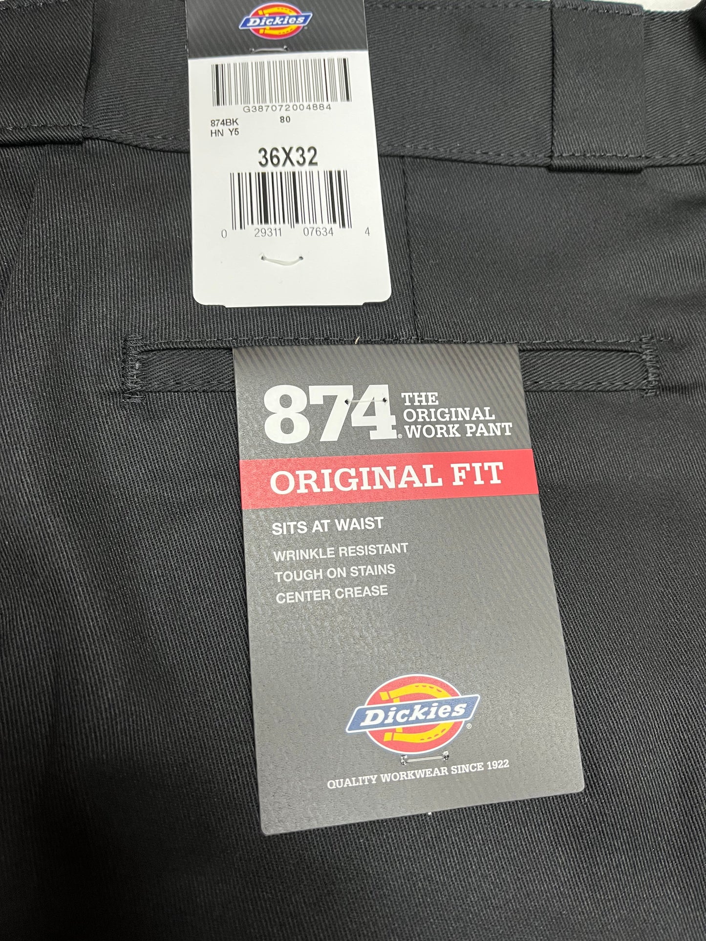 Dickies 874 Original Fit work pants Black