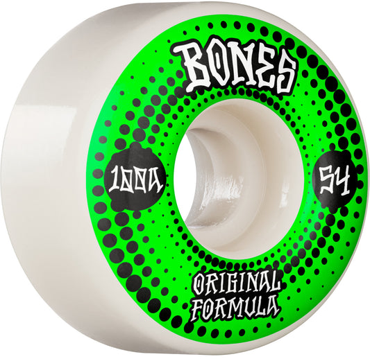 Bones 100a skateboard wheels 54mm V4