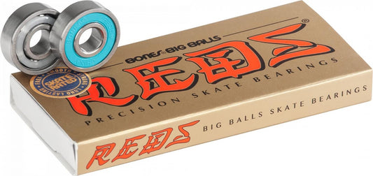 Bones big ball reds skateboard bearings 8 pack