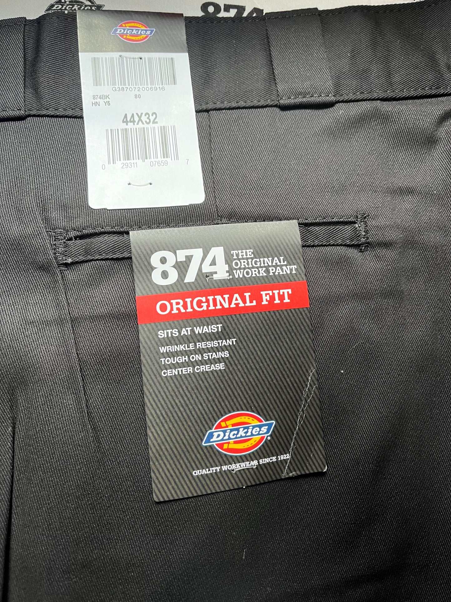 Dickies 874 Original Fit work pants Black