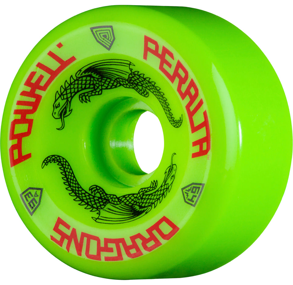 Powell Peralta Dragon skateboard wheels 4 pack 93a