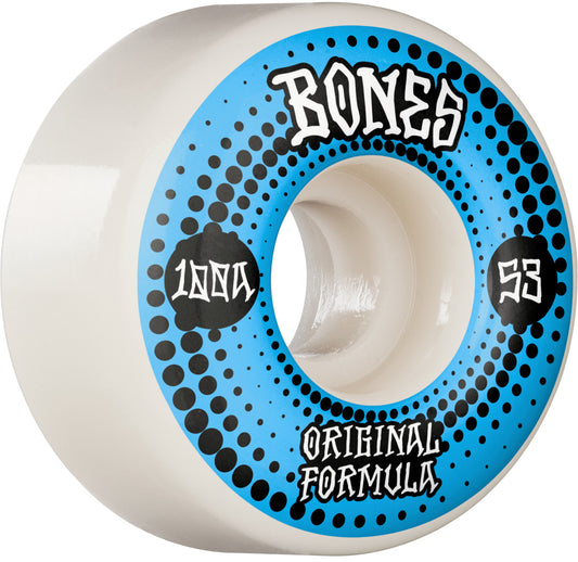 Bones 100a skateboard wheels 53mm V4