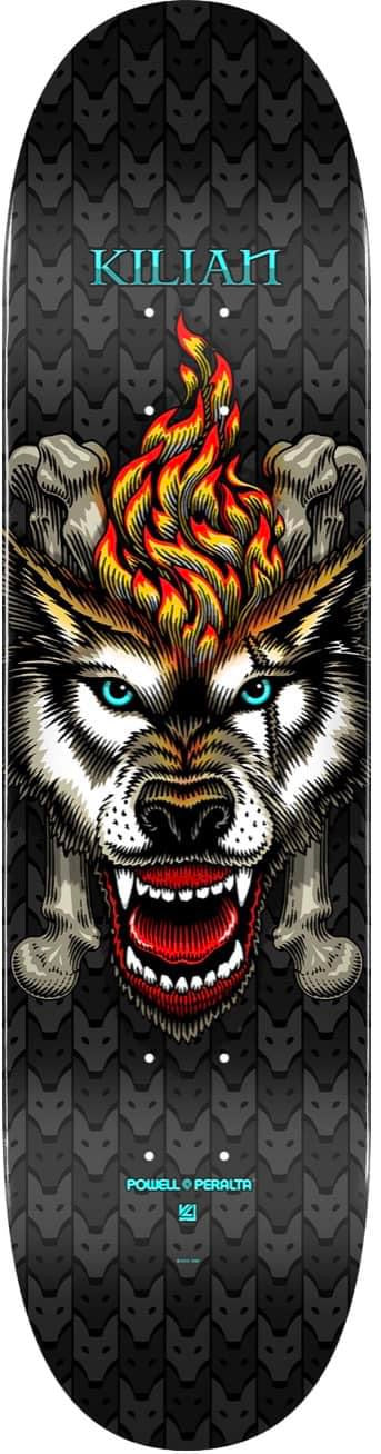 Powell Peralta Skateboard Deck Kilian Wolf 8”