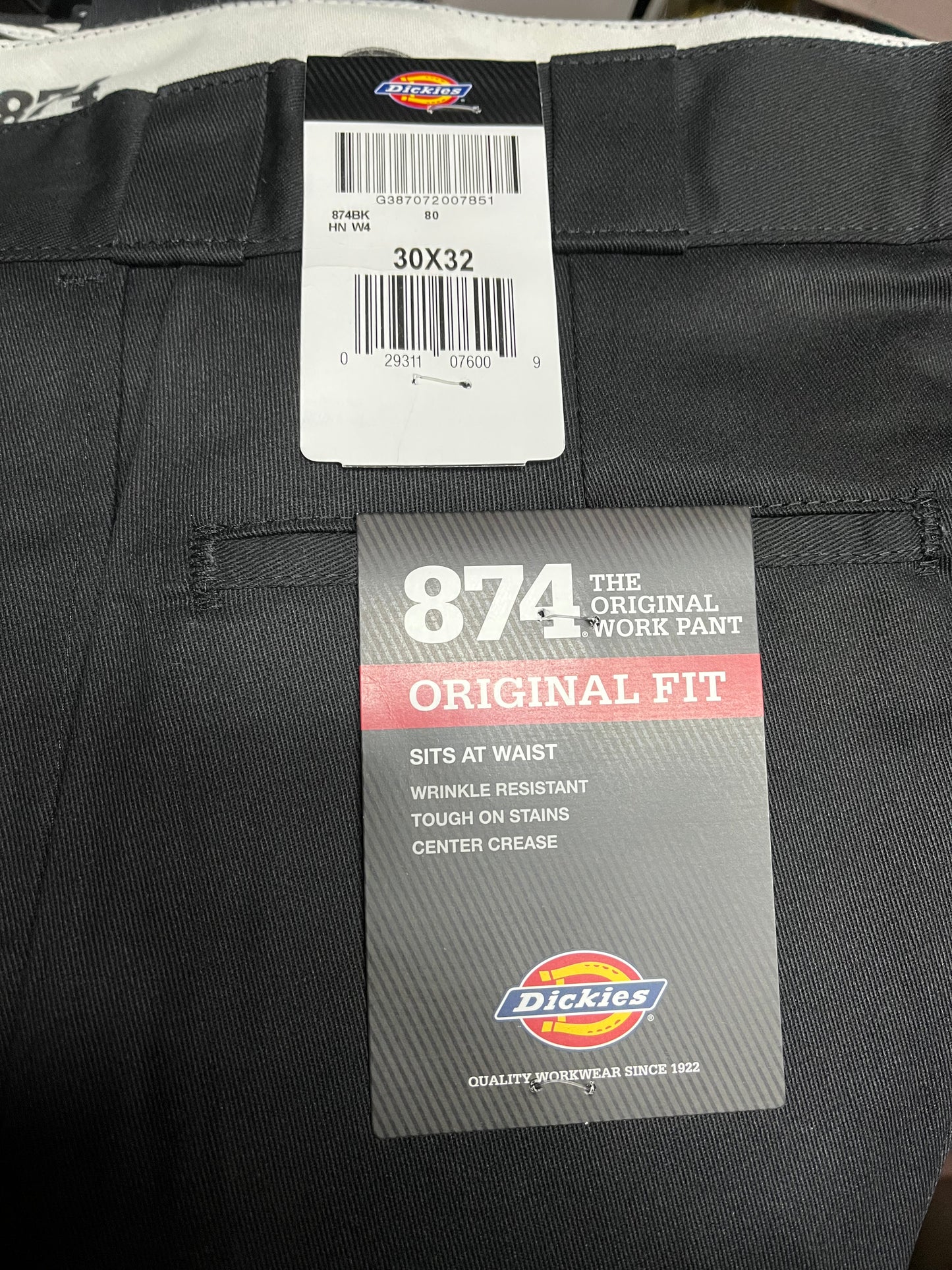 Dickies 874 Original Fit work pants Black