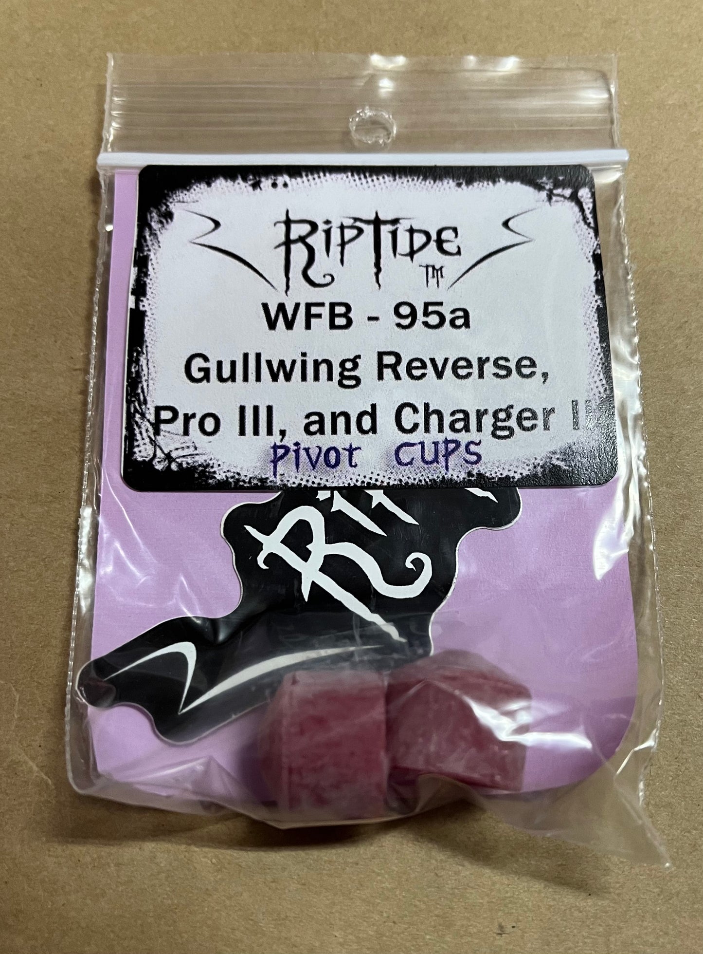 Riptide WFB pivot cup Gullwing Reverse charger 2