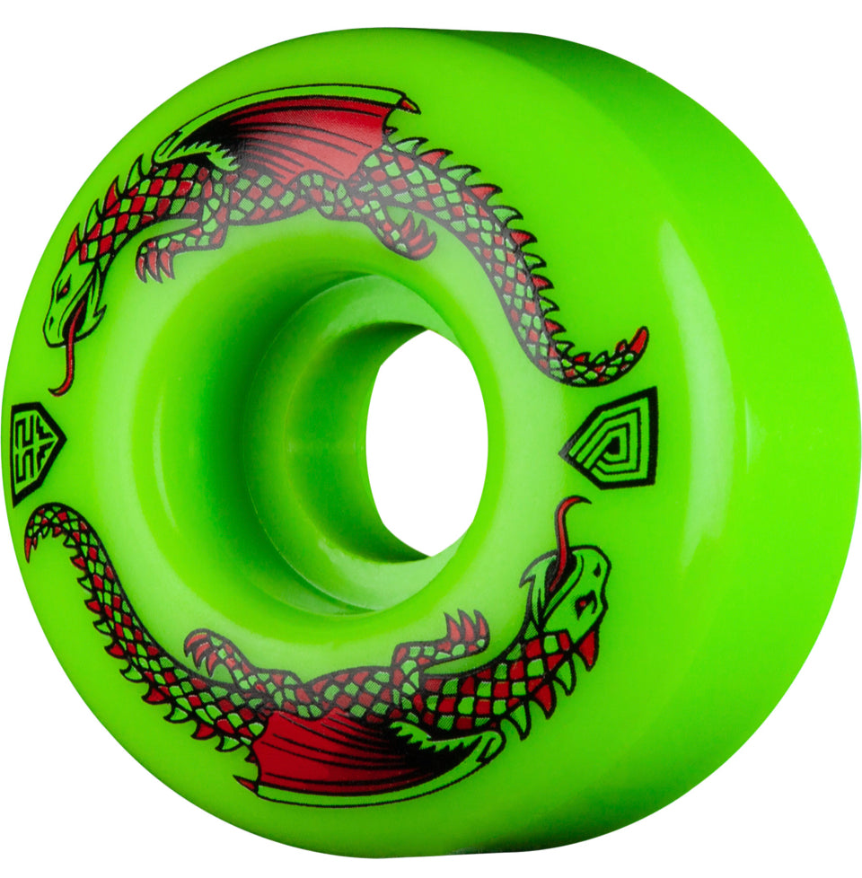 Powell Peralta Dragon skateboard wheels 4 pack 93a