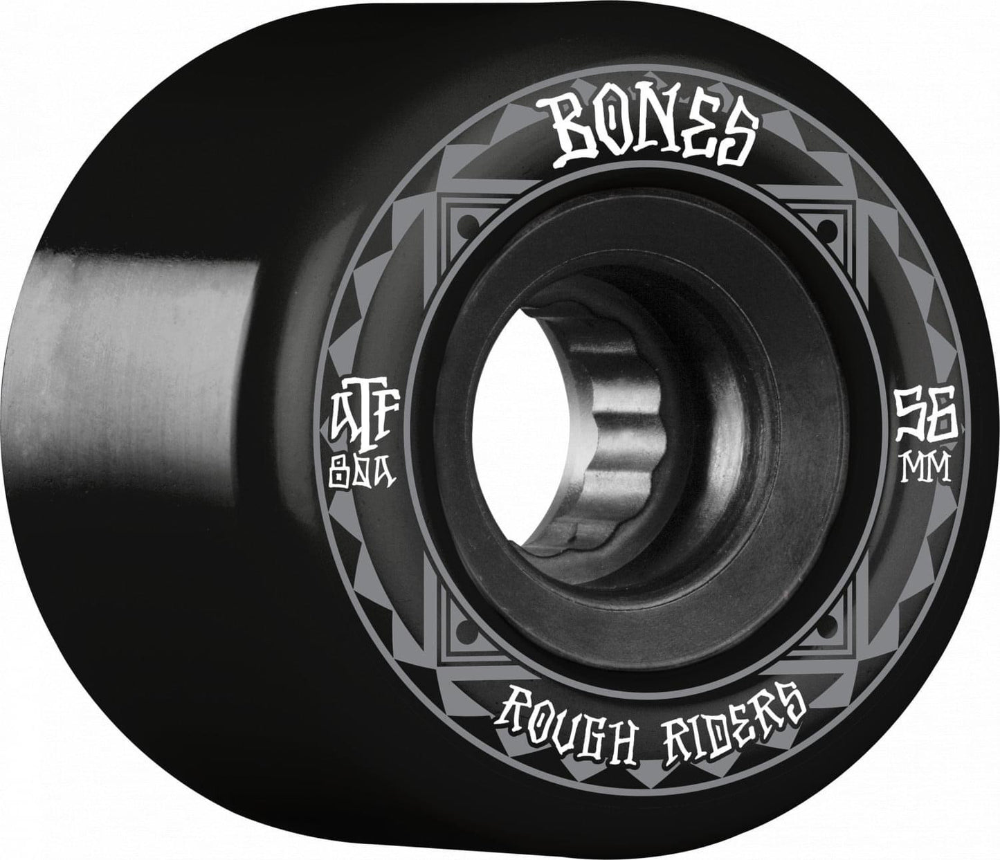 Bones skateboard wheels Rough riders ATF 4 pack 56mm 80a