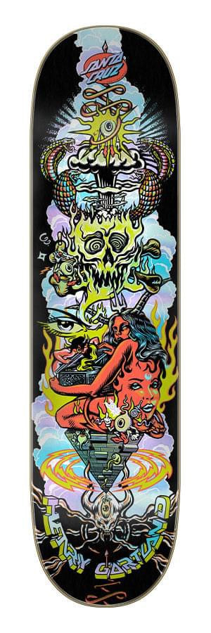 Santa Cruz VX Skateboard deck Gartland sweet dreams 8”